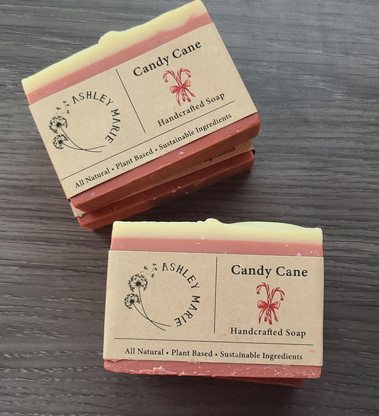 Candy Cane Soap