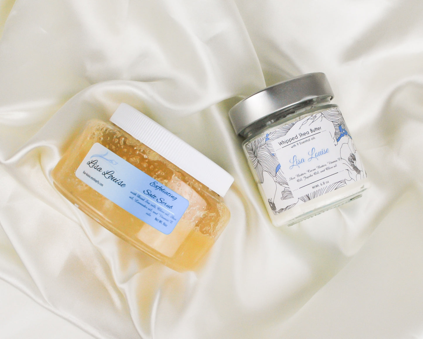 Beauty Gift Box- Whipped Shea Butter + Exfoliating Salt Scrub