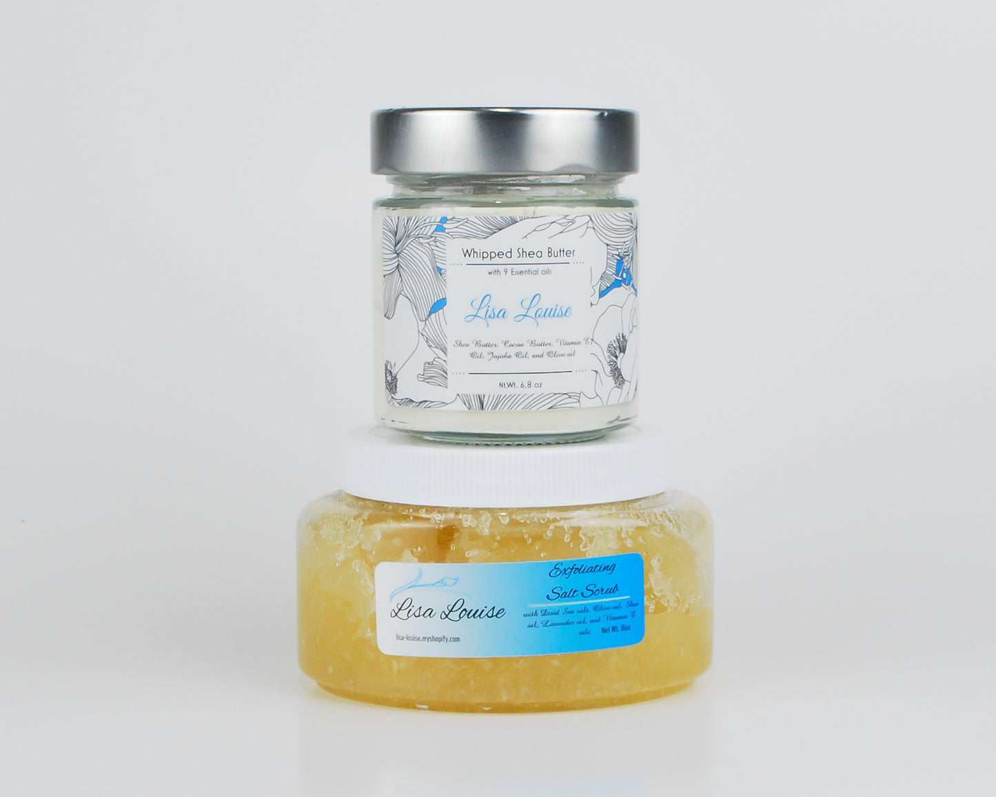 Beauty Gift Box- Whipped Shea Butter + Exfoliating Salt Scrub