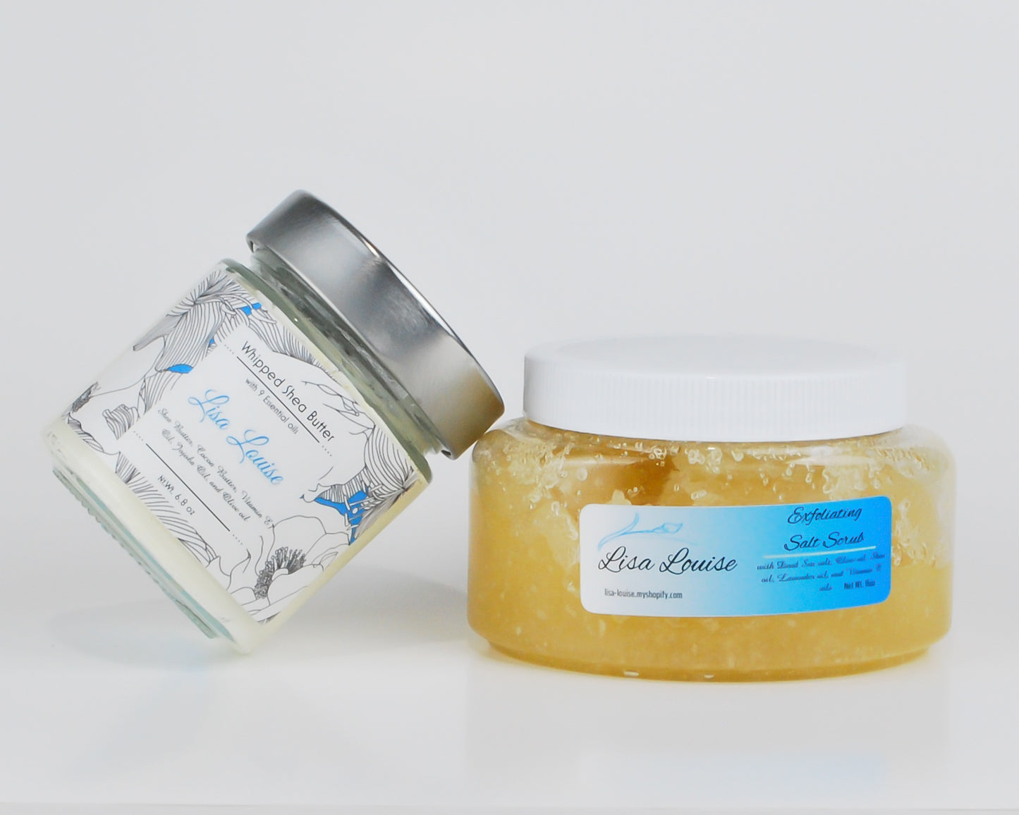 Beauty Gift Box- Whipped Shea Butter + Exfoliating Salt Scrub
