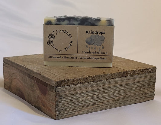 raindrop natural soap